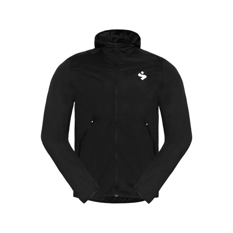 Hunter Hooded Wind Jacket black