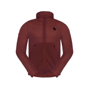 Hunter Hooded Wind Jacket dark red