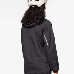 Hunter Hooded Wind Jacket dark red