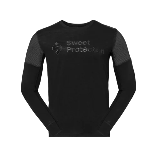 Hunter Merino Hybrid LS Jersey M black