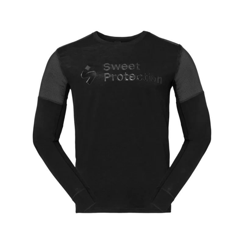 Hunter Merino Hybrid LS Jersey M black