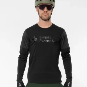 Hunter Merino Hybrid LS Jersey M black