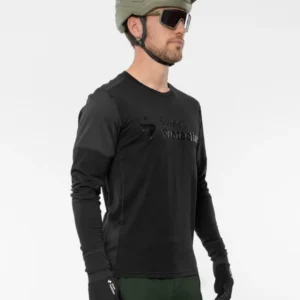 Hunter Merino Hybrid LS Jersey M black