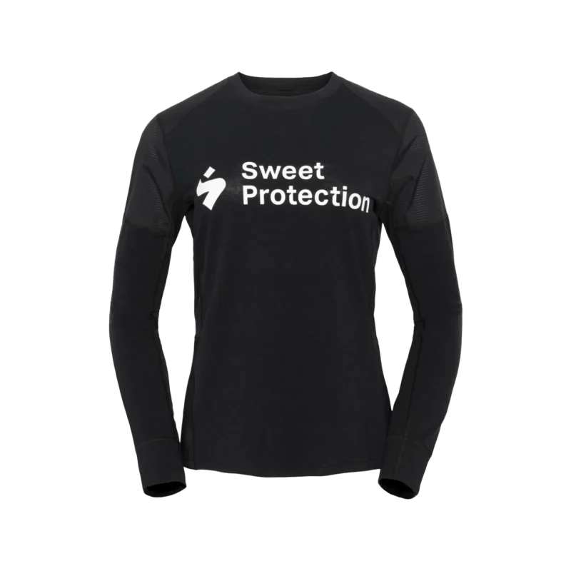 Hunter Merino Hybrid LS Jersey W black