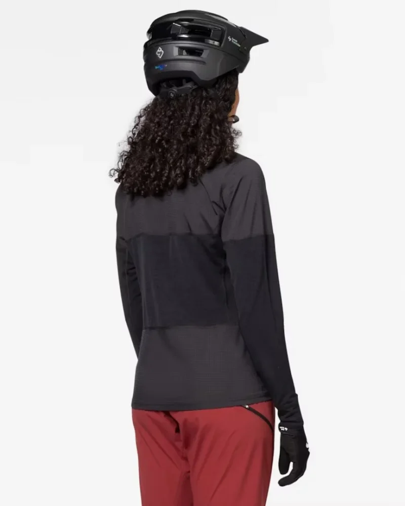 Hunter Merino Hybrid LS Jersey W black