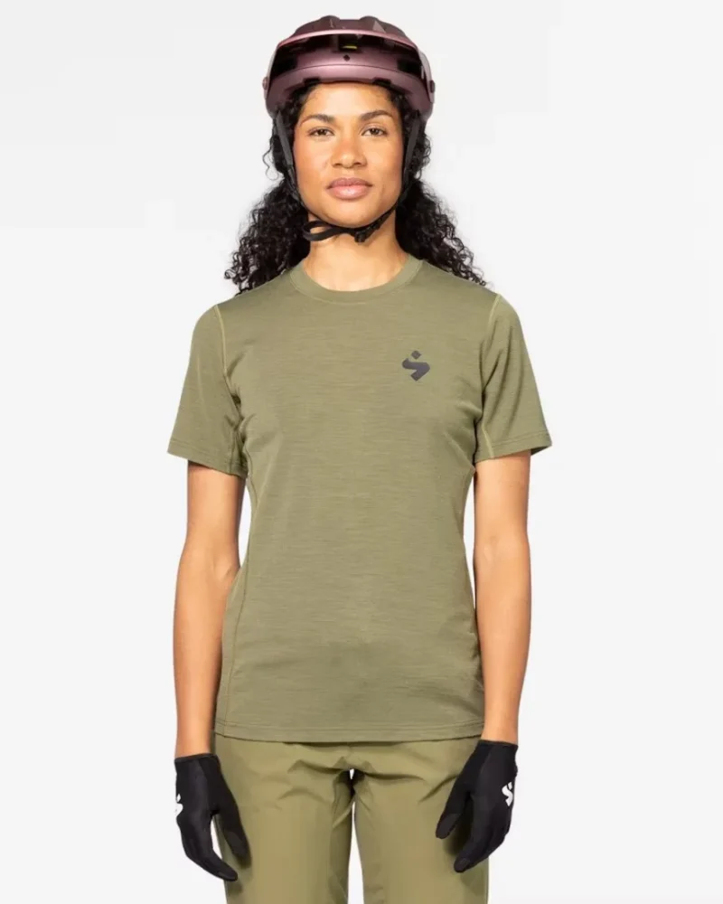 Hunter Merino SS Jersey W woodland