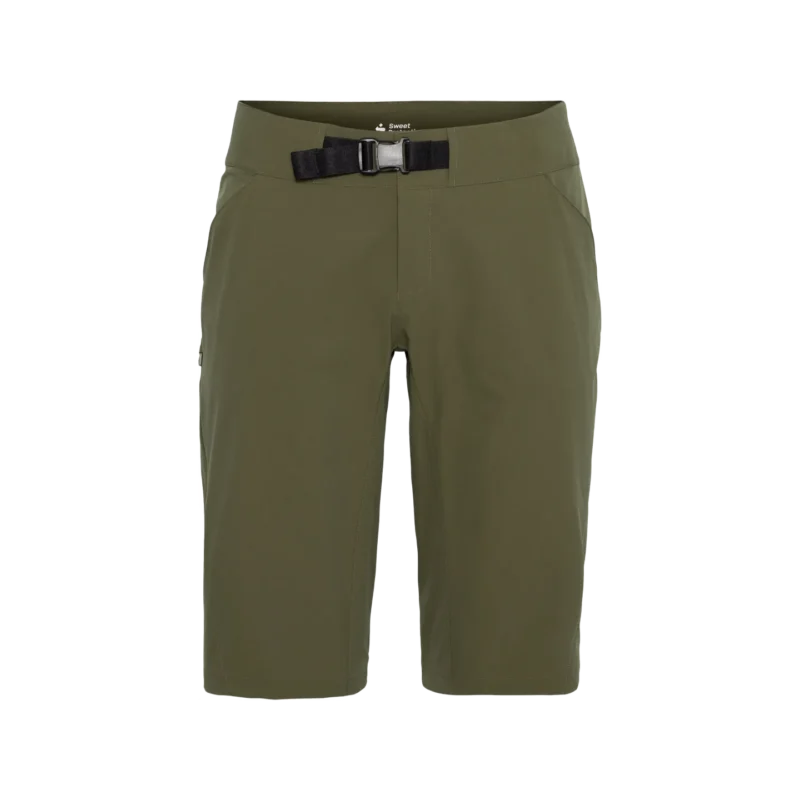 Hunter Slashed Shorts W stone grey