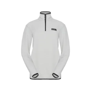 Timber Fleece Half Zip Wmn light grey