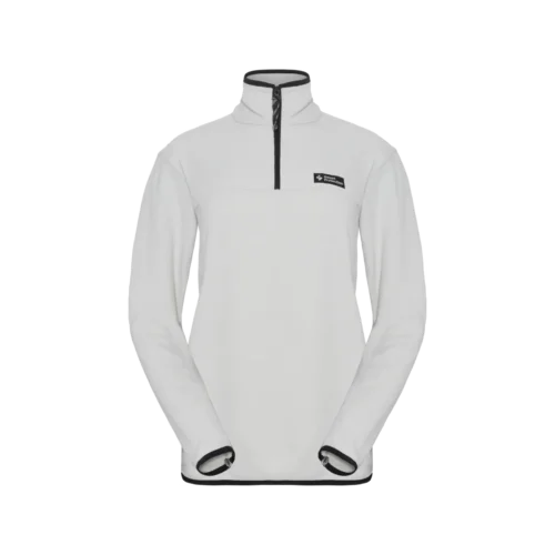 Timber Fleece Half Zip Wmn light grey