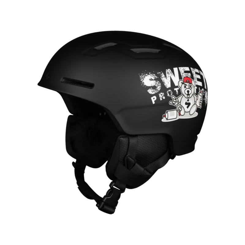 Winder Helmet Jr black teddy
