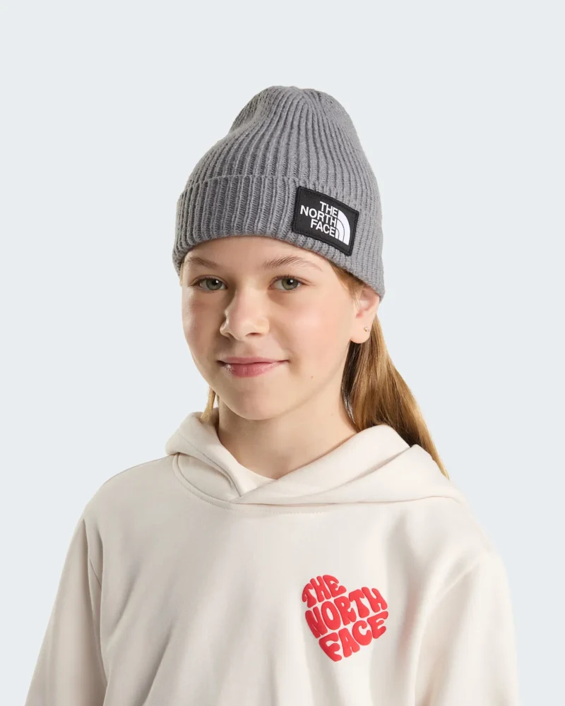 TNF Logo Box Beanie Kids