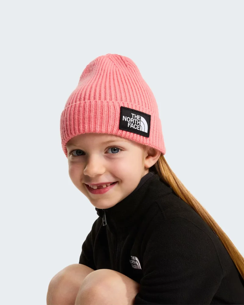TNF Logo Box Beanie Kids