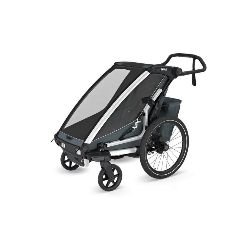 Anhänger Chariot CROSS 2 Single, dark slate