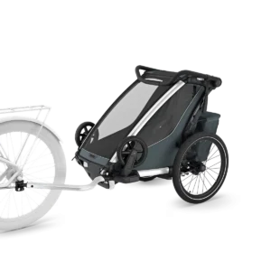 Anhänger Chariot CROSS 2 Single, dark slate