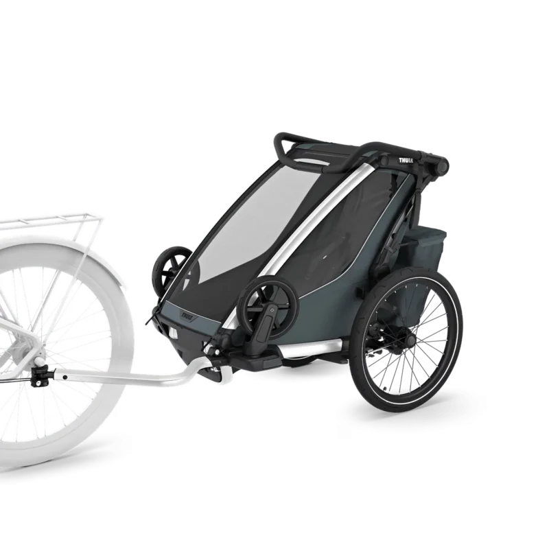 Anhänger Chariot CROSS 2 Single, dark slate