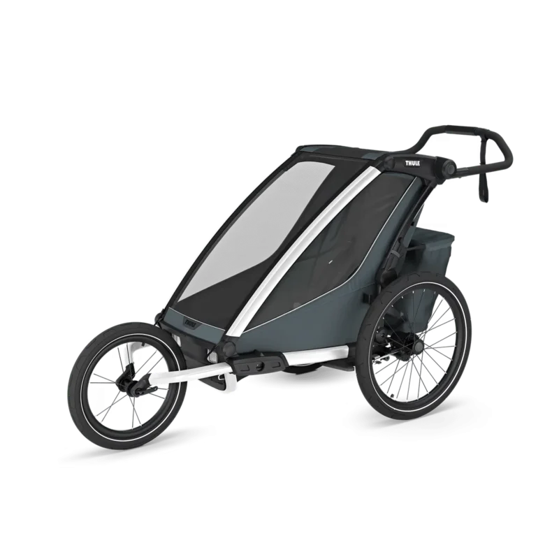 Anhänger Chariot CROSS 2 Single, dark slate