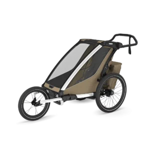 Anhänger Chariot CROSS 2 Single, faded khaki