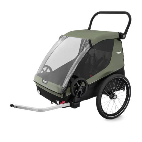 Thule anhaenger courier kid cargo vintage gruen 1