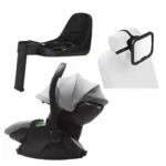 Thule auto kindersitz maple bundle inkl isofix station und spiegel light gray 1