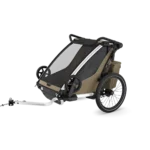 Thule chariot cross 2 double anhaenger faded khaki 1