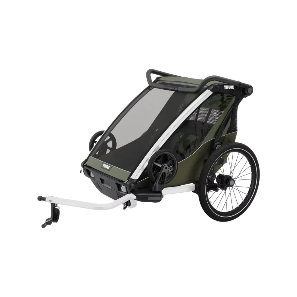Thule chariot lite double anhaenger vintage gruen 1