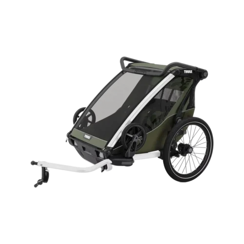 Thule chariot lite double anhaenger vintage gruen 1