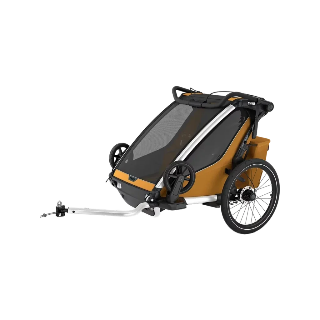 Thule chariot sport 2 double anhaenger natural gold 1