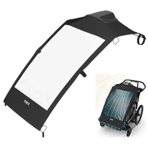 Thule fliegennetz verdeck mit ventilator epa filter schwarz 1