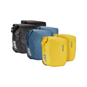 Packtaschen-Set Pack `n Pedal "SMALL Shield" 2x13l blau