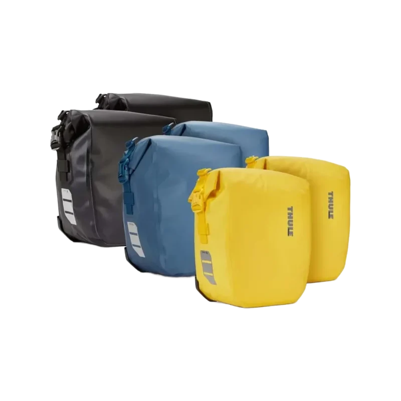 Packtaschen-Set Pack `n Pedal "SMALL Shield" 2x13l blau