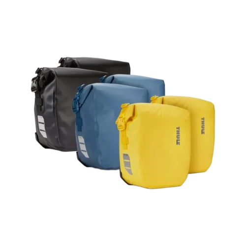 Packtaschen-Set Pack `n Pedal "SMALL Shield" 2x13l gelb