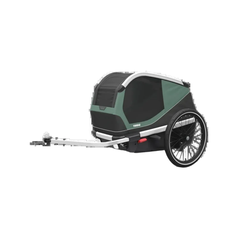 thule-thule-bexey-l-hunde-fahrradanhaenger-hazy-green-1 Thule Bexey L Hunde-Fahrradanhänger