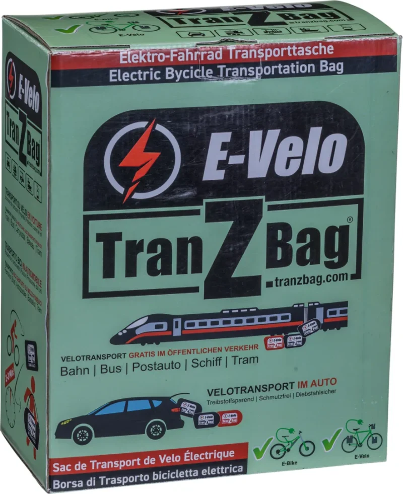 TranZBag E-Velo schwarz grau