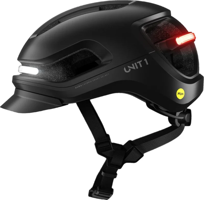 Unit1 Aura Mips Smart Helmet Black