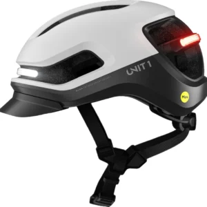 Unit1 Aura Mips Smart Helmet Black/White