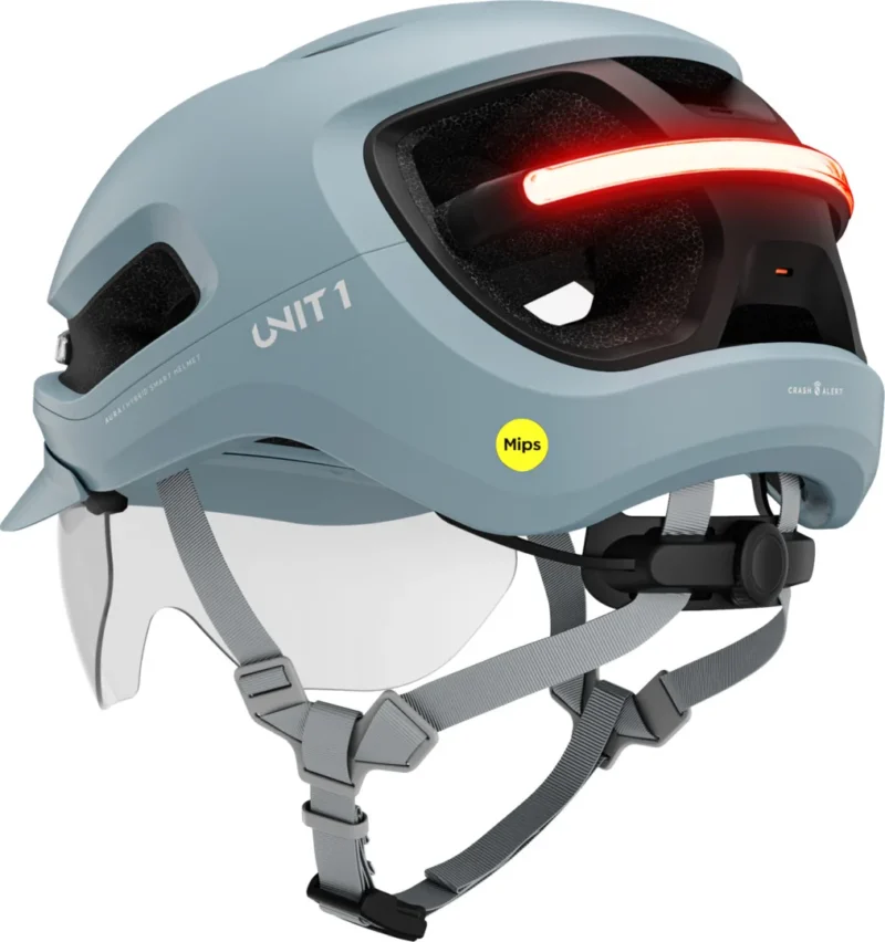Unit1 Aura Mips Smart Helmet Gray
