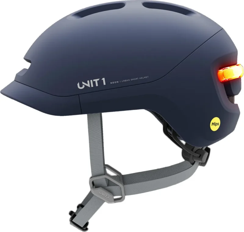 Unit1 Neon Mips Smart Helmet Blue