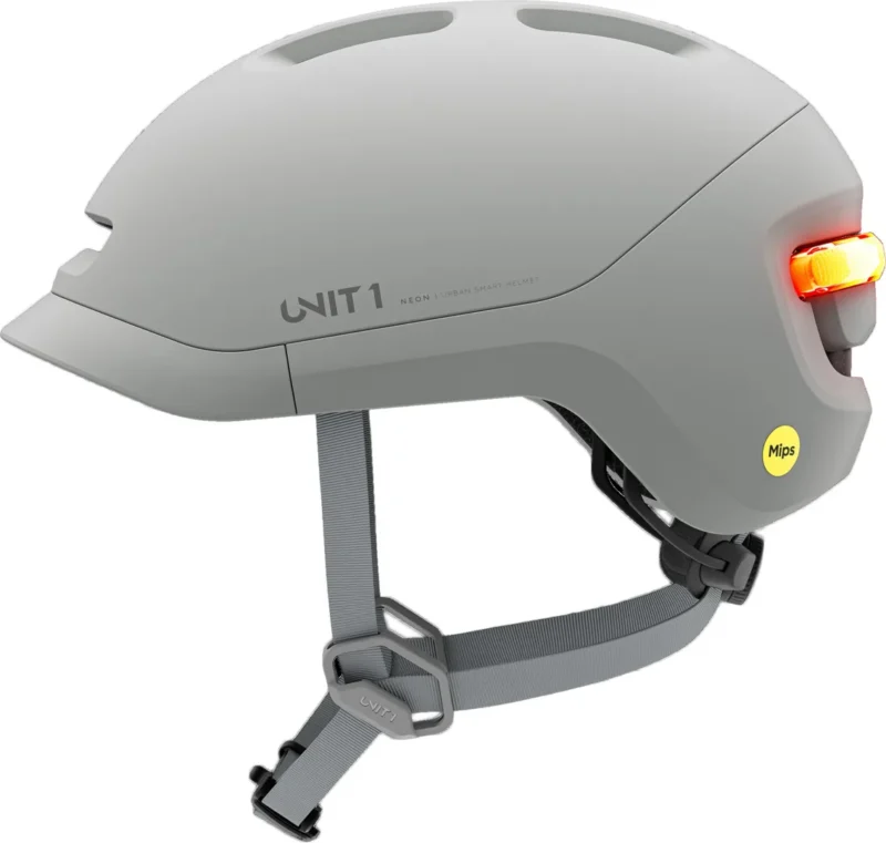 Unit1 Neon Mips Smart Helmet Gray