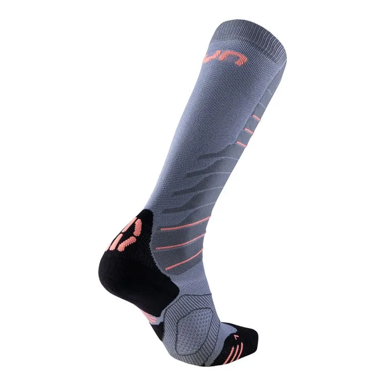 uyn-uyn-lady-ski-superleggera-socks-silver-coral-2 UYN Lady Ski Superleggera Socks