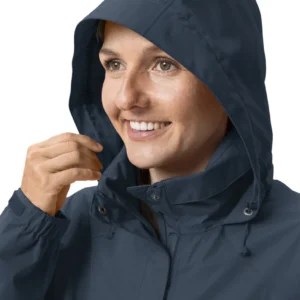 Escape Bike Light Jacket Ladies dark sea