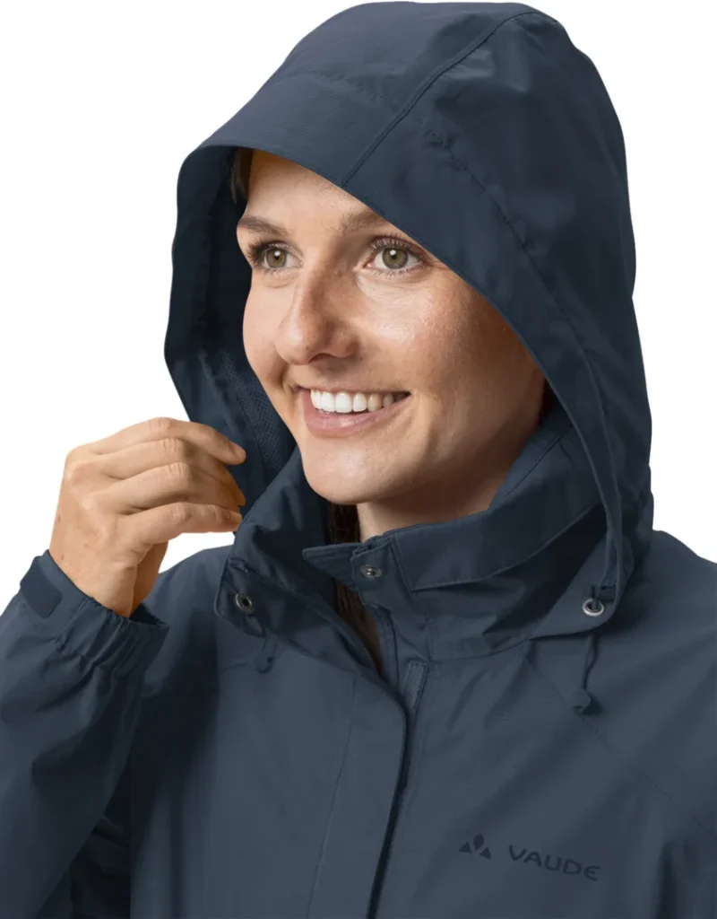 Escape Bike Light Jacket Ladies dark sea