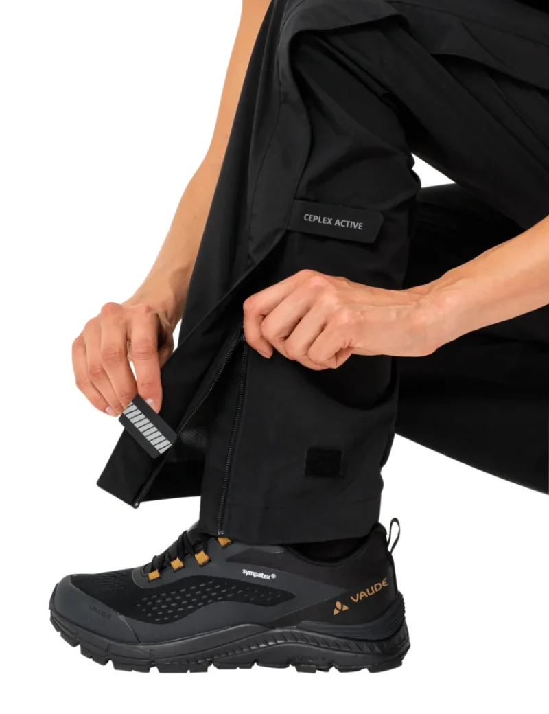 Yaras Rain Zip Pants IV Ladies black