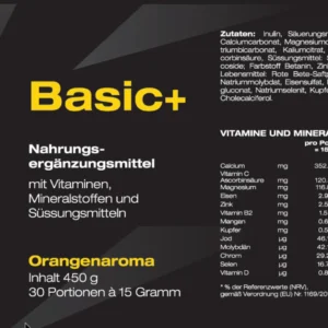 Basic+ Orange/Dose 450g