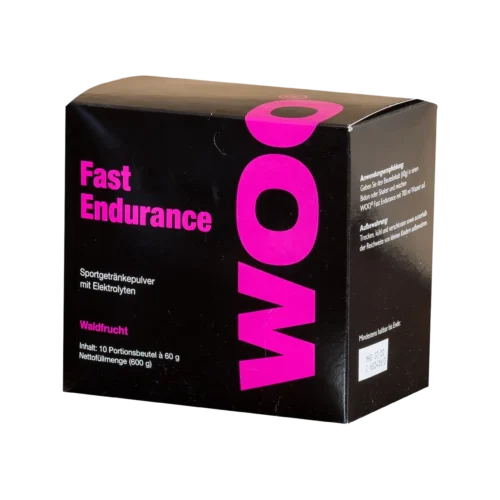 Woo fast endurance waldfrucht 10x portionen 60g 1