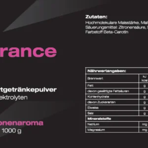 Fast Endurance Zitrone/Dose 1000g
