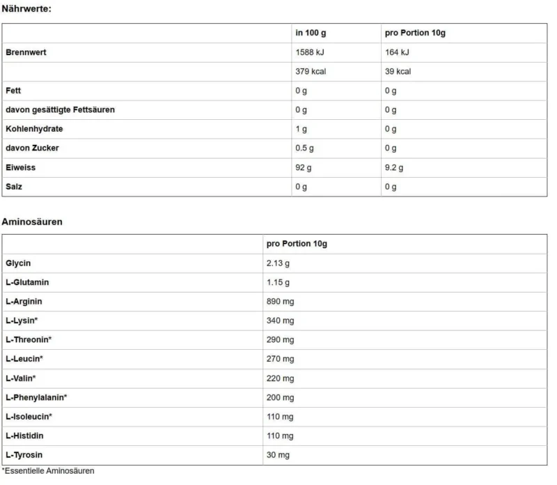 Fischkollagen Dose 310g (31 Portionen à 10g)