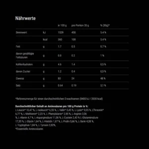 Protein Vanille/12 Portionen à 30g