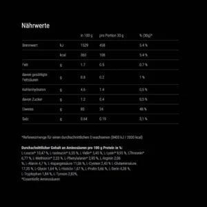 Protein Vanille/Dose 600g
