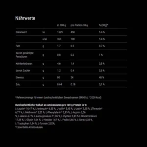 Protein Vanille/Dose 600g