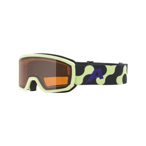 Alpina scarabeo jr skibrille sunny lime orange